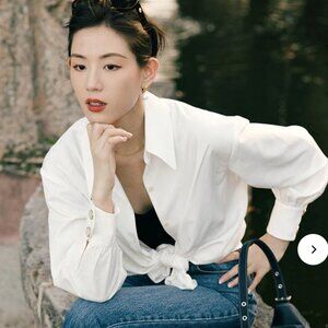 Petite_studio_Valeria Blouse - Ivory